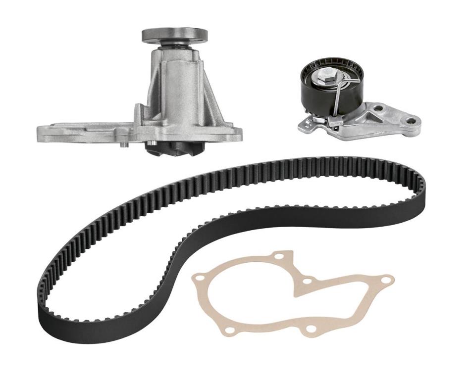 Pompe à eau + kit de courroie de distribution (Kit courroie de distribution) VALEO 614527